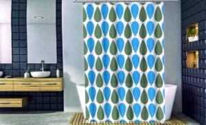 CORTINA DE BAÑO PEVA 180 X 180 CM